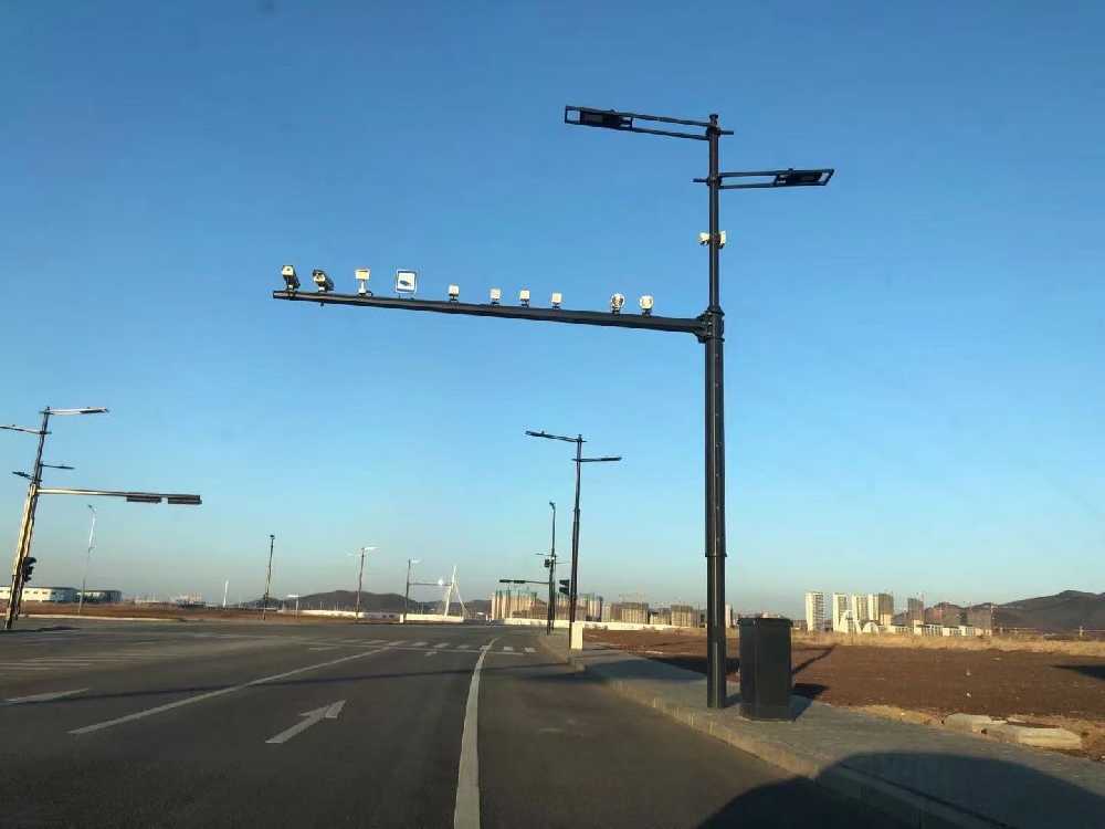 温州市黑龙江佳木斯综合路灯杆项目